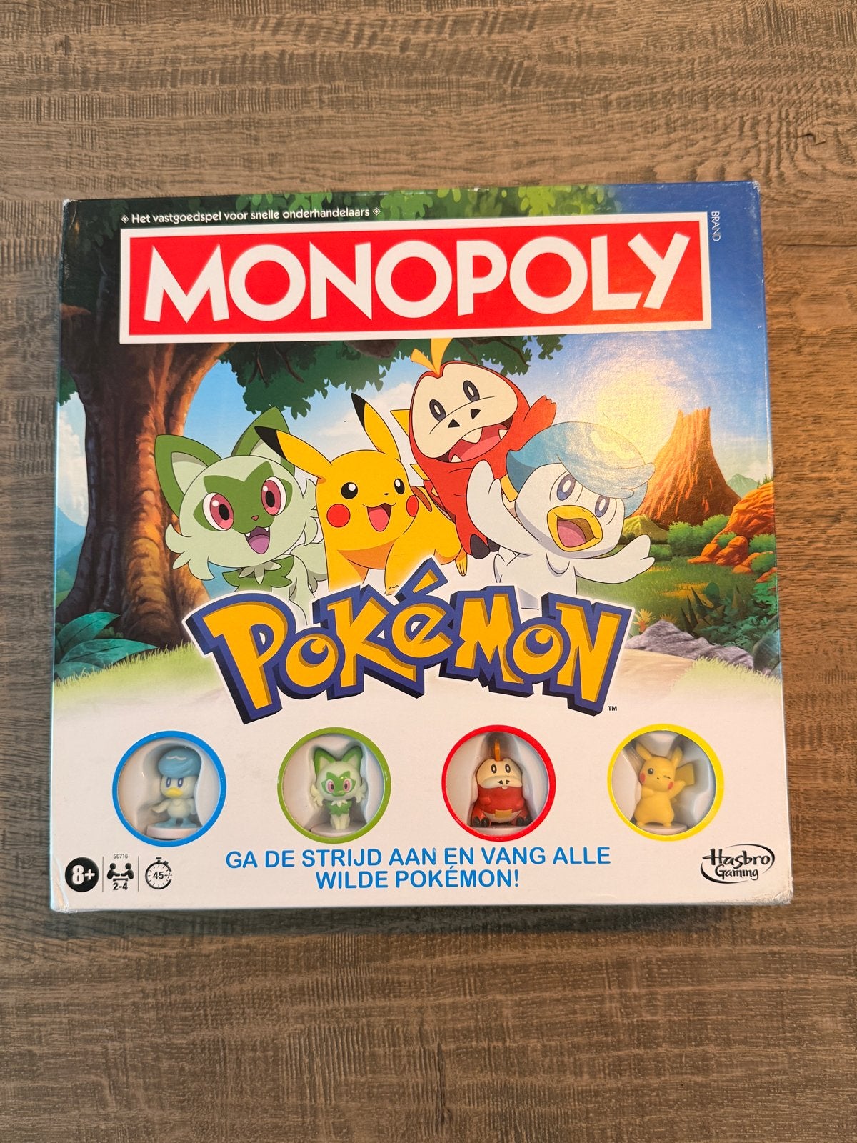 Monopoly Pokémon Bordspel - Vang ze allemaal!, Drie of vier spelers, Ophalen of Verzenden, Zo goed als nieuw