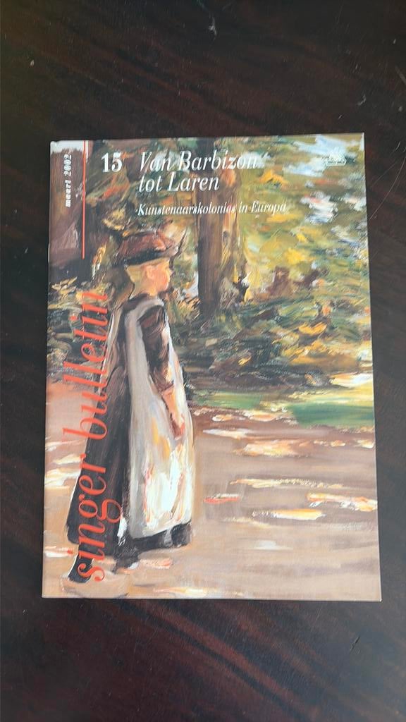 Singer Bulletin - Maart 2002 15 Van Barbizon tot Laren, Ophalen of Verzenden, 1980 tot heden, Nederland, Tijdschrift