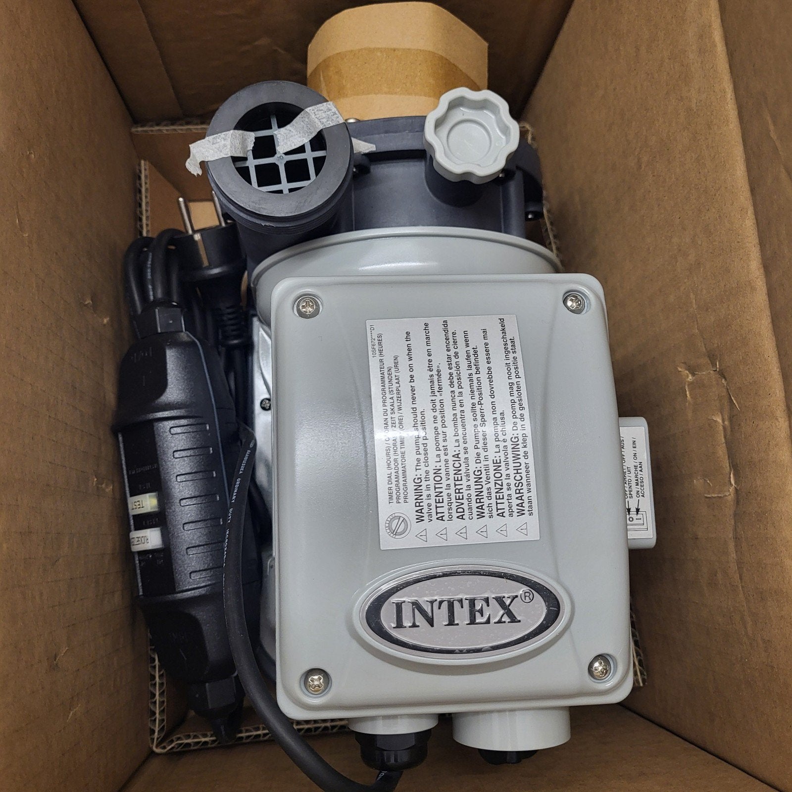 Intex Zwembadpomp Motor 220-240V voor 10" SF Pomp, Ophalen of Verzenden, Nieuw, Zwembadpomp