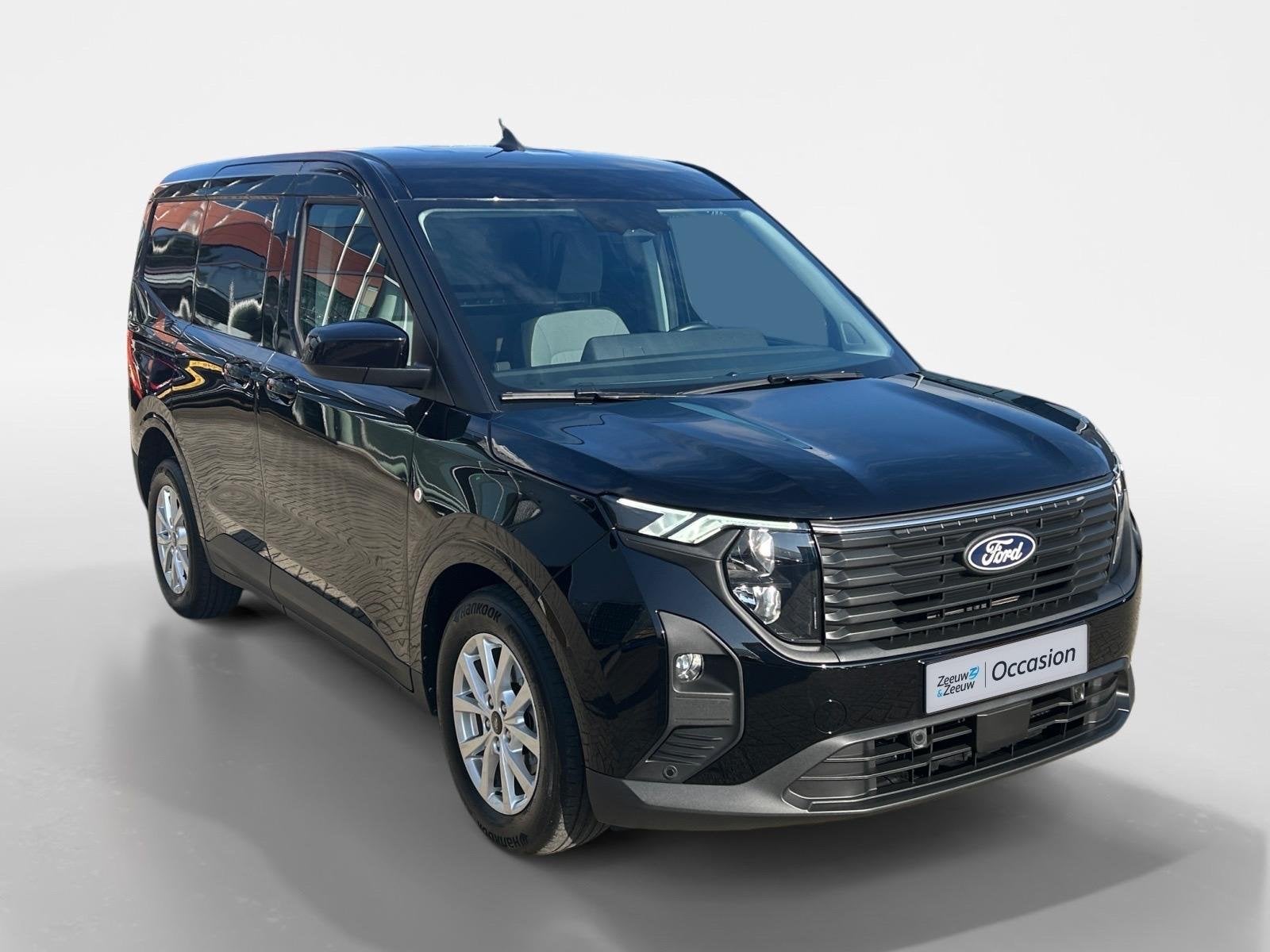 Ford Transit Courier 1.0 EcoBoost Limited 125 pk automaat |, Gebruikt, Euro 6, Met garantie (alle), Zwart