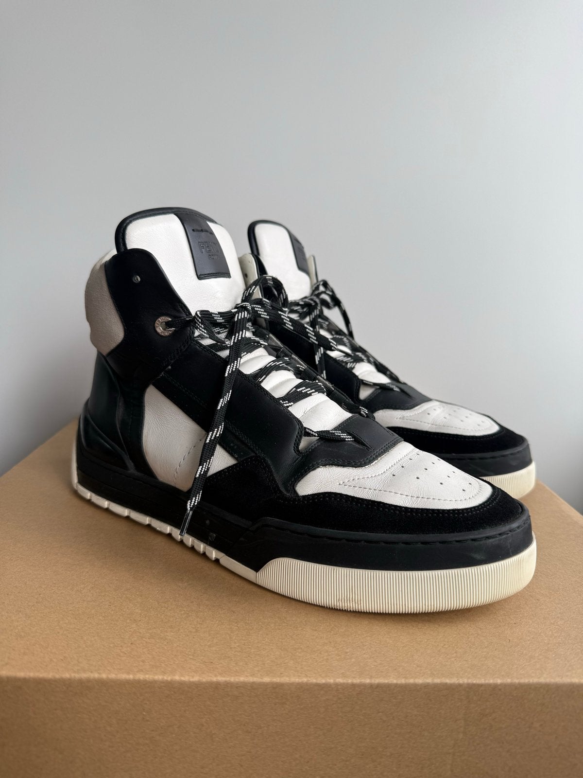 Fendi High-Top Sneakers, Kleding | Heren, Verzenden, Zwart, Sneakers of Gympen, Zo goed als nieuw