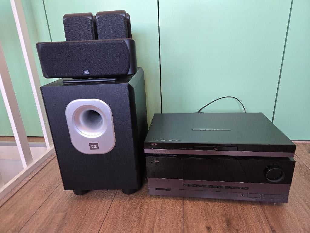 Harman Kardon Home Cinema 5.1, Blu-ray-speler, 70 watt of meer, Zo goed als nieuw, 5.1-systeem