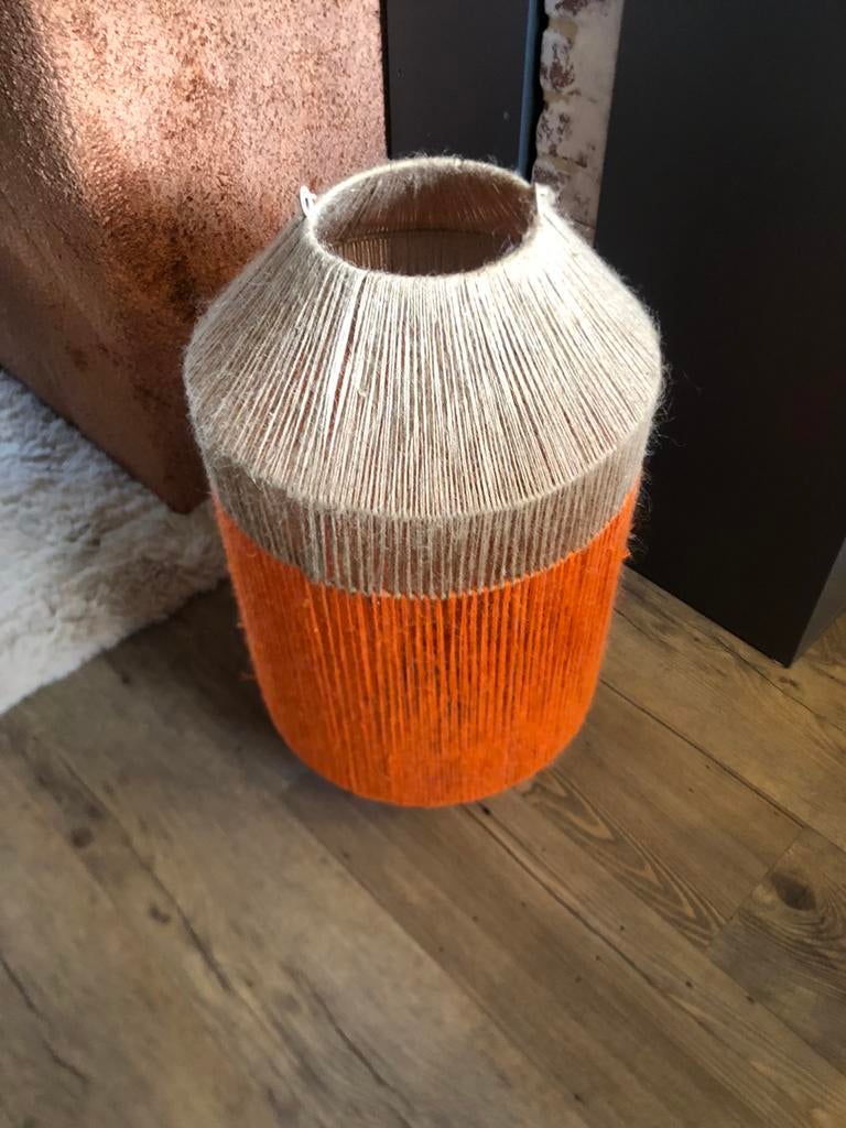 Lampenkap Jasmijn bloemenbinders, Ophalen of Verzenden, Zo goed als nieuw