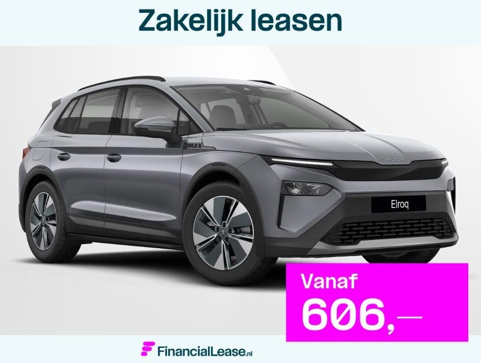 Skoda Elroq 60 Business Edition, Automaat, Achterwielaandrijving, 190 pk, Leder en Stof