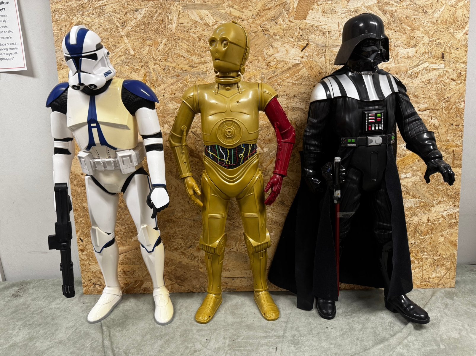 Star Wars Giant Action Figures 79cm - ReK4, Gebruikt, Ophalen of Verzenden, Actiefiguurtje, X