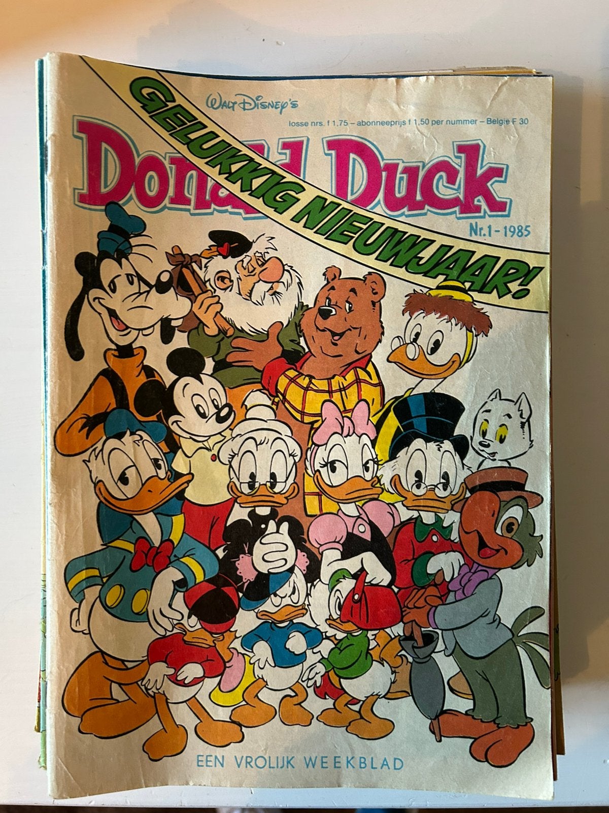 Complete jaargang Donald Duck 1985, Boeken, Complete serie of reeks, Ophalen of Verzenden, Gelezen