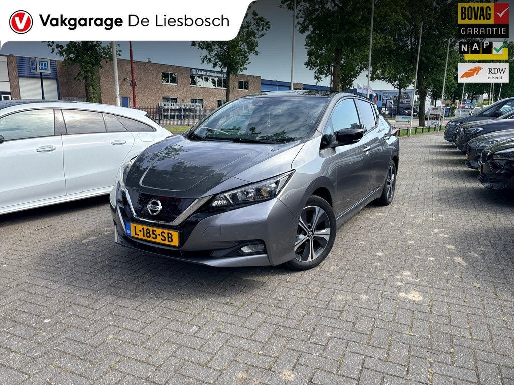 Nissan LEAF N-Connecta 40 kWh soh 91% / camera / Navigatie /, Gebruikt, 150 pk, 109 min, Origineel Nederlands