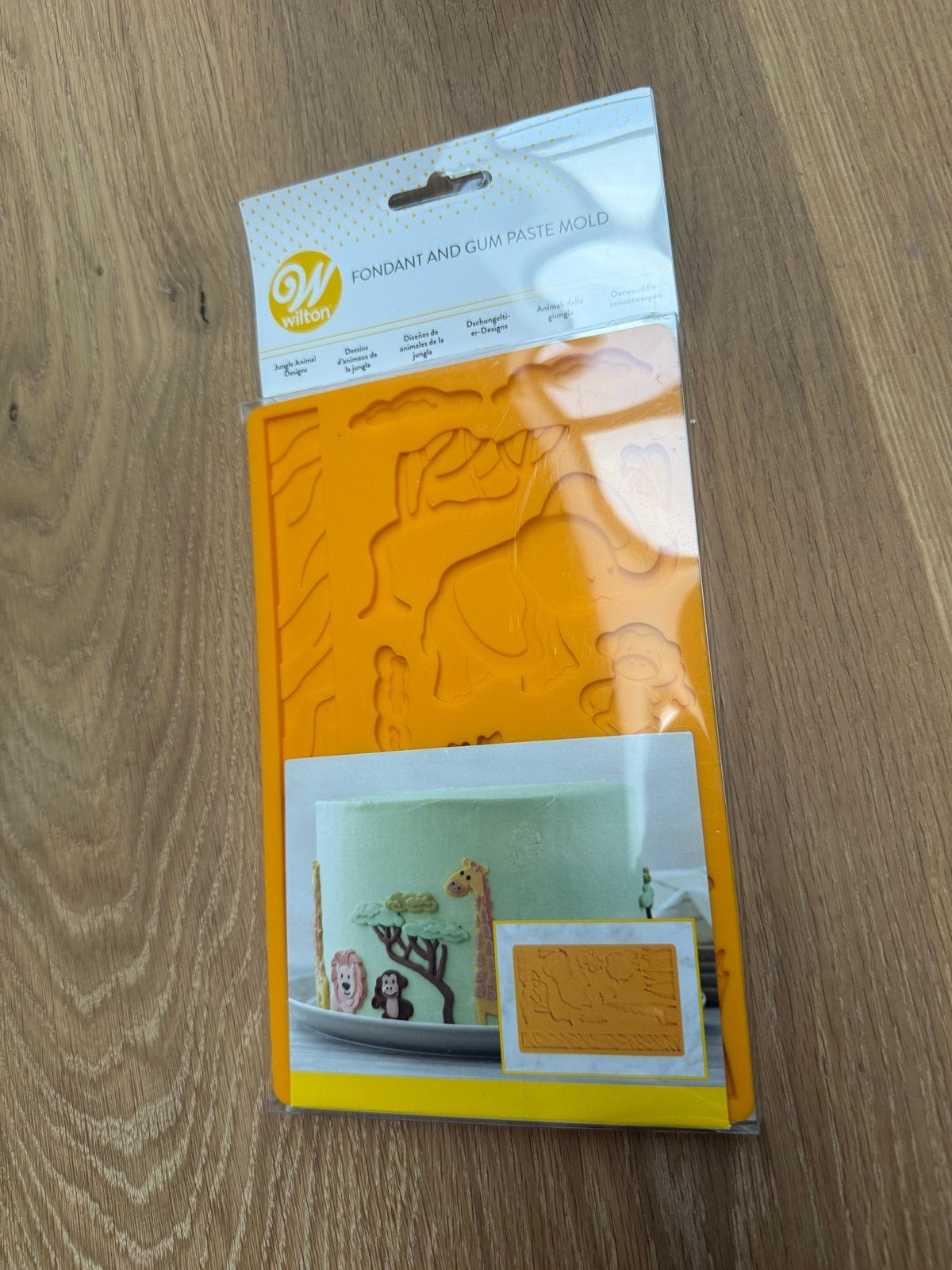 Nieuw Wilton Fondant en Gum Paste Mold - Jungle Dieren, Ophalen of Verzenden, Nieuw, Taarten of Cupcakes, Versiering