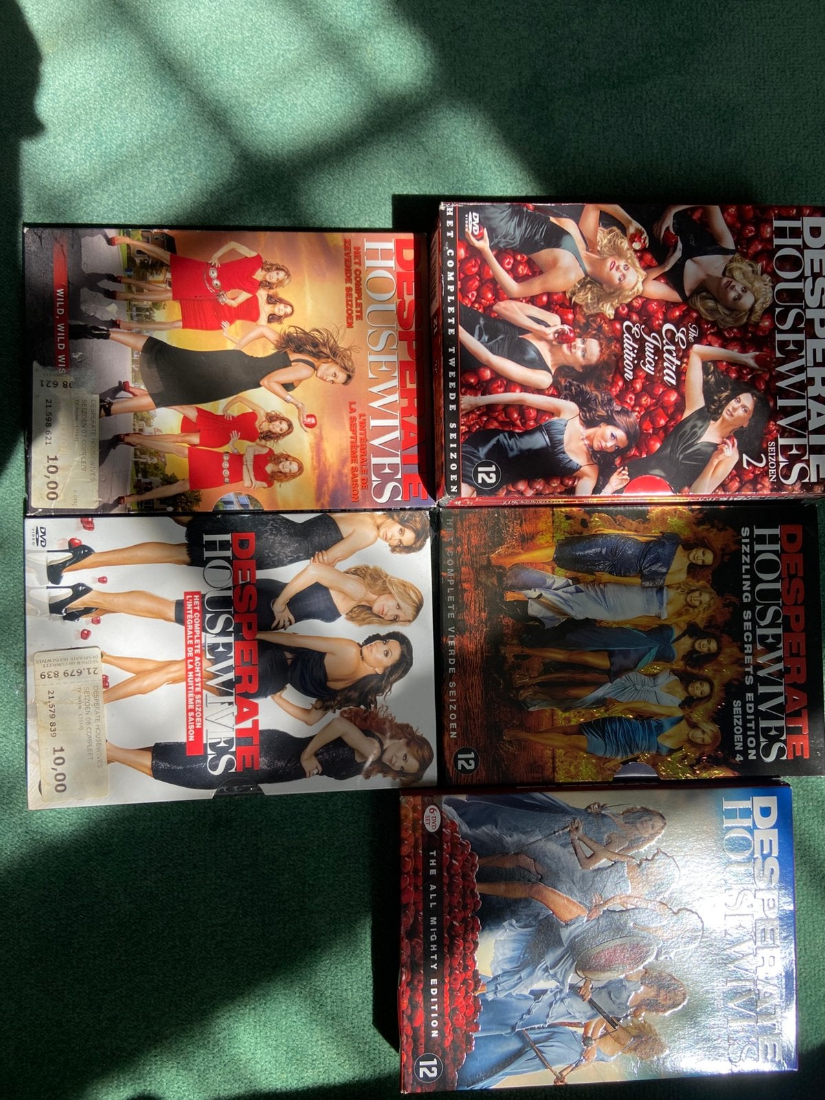 DVD verzameling Desperate Housewives, Ophalen