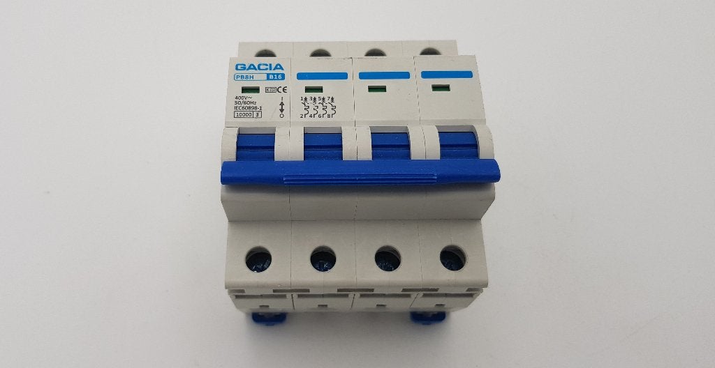GACIA Groepenkast Automaat krachtstroom B16 400V (1x), Gebruikt, Gacia, Onbekend, Ophalen of Verzenden