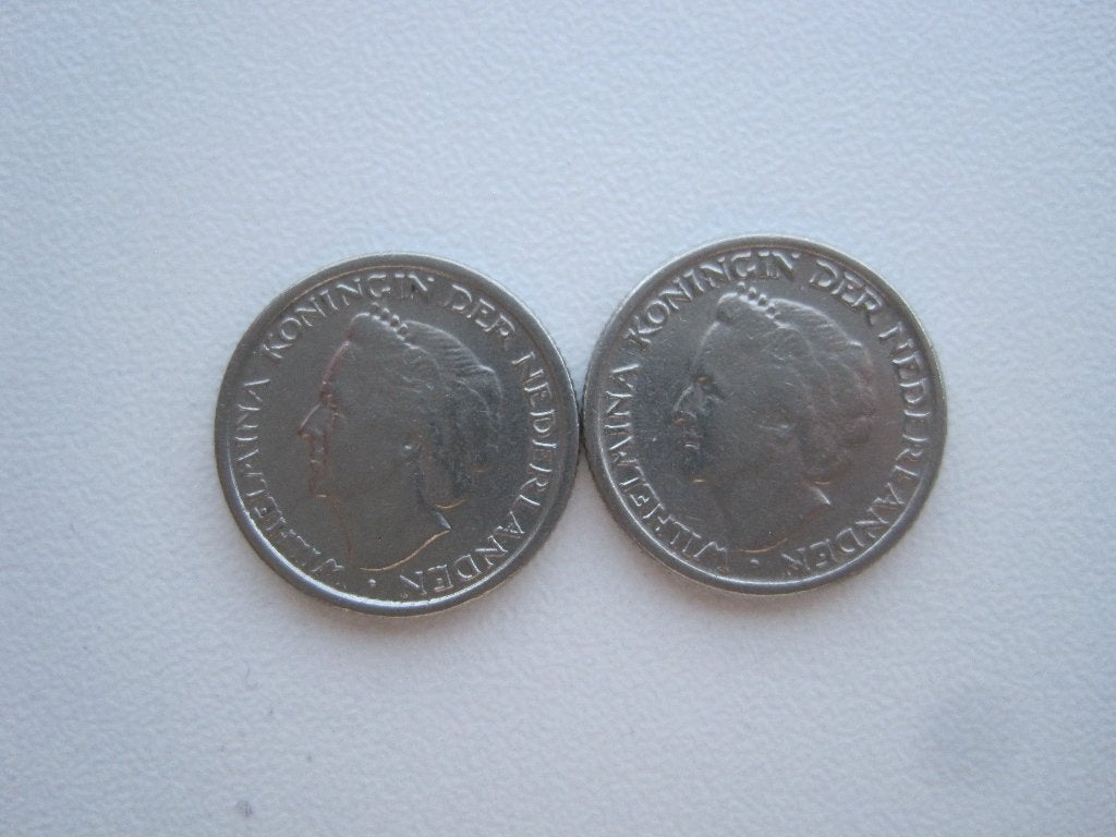 2 Dubbeltjes Koningin Wilhelmina 1948., Ophalen of Verzenden, Koningin Wilhelmina, 10 cent, Losse munt