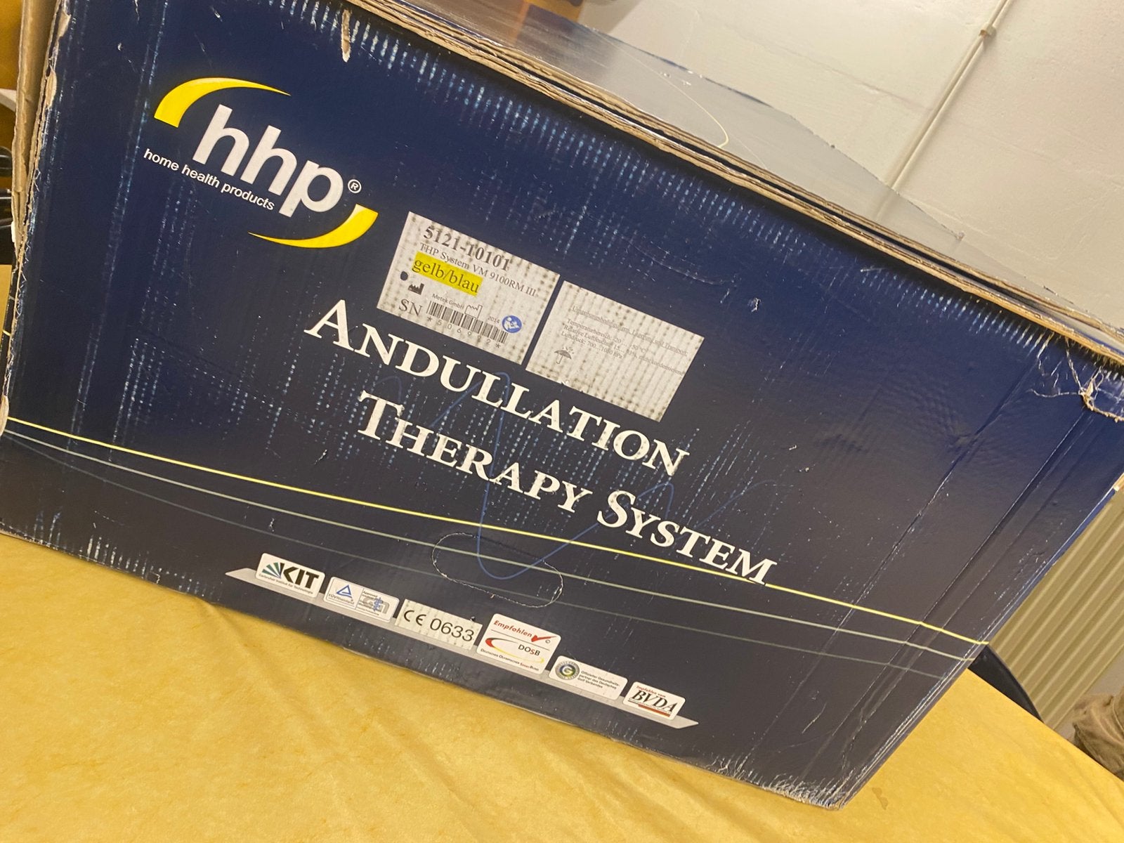 Andumedic 3 - HHP- Complete massagetafel, Ophalen, Zo goed als nieuw, Apparaat