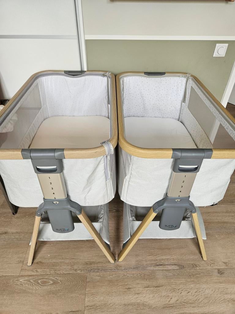 Twee Tutti Bambini Cozee Bedside Co-Sleepers - Tweelingset, Ophalen, Wieg