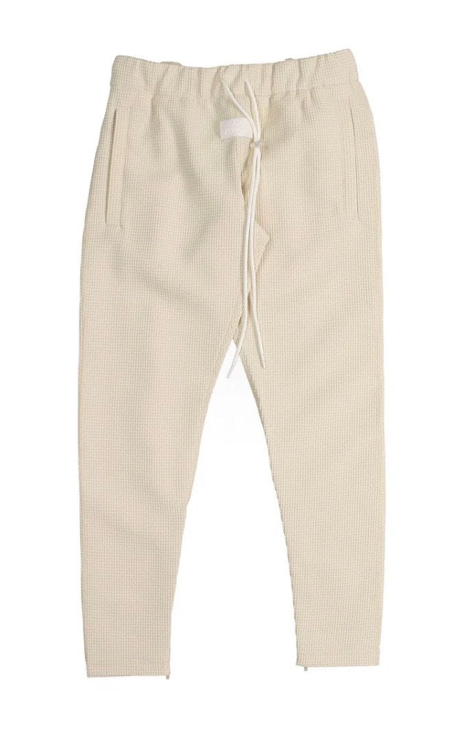 Nike - Lab Fear of God Waffle Pants 'Fossil Sail Black XL, Kleding | Heren, Ophalen, Zo goed als nieuw, Maat 56/58 (XL), Zwart
