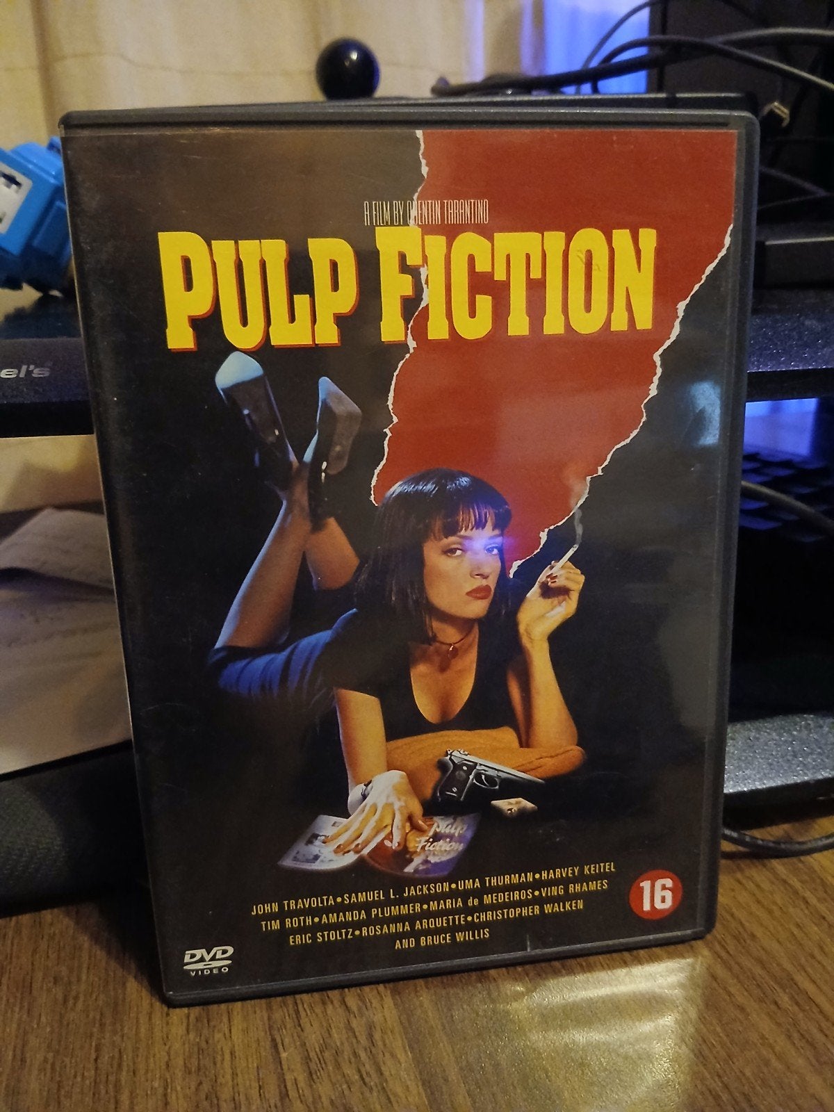 Pulp fiction dvd., Vanaf 16 jaar, 1980 tot heden, Ophalen of Verzenden, Zo goed als nieuw