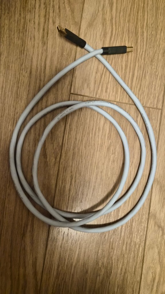 Supra USB-kabel 2.0 A-B ca 2 meter, Audio, Tv en Foto, Audiokabels en Televisiekabels, Ophalen of Verzenden, Gebruikt, Minder dan 2 meter