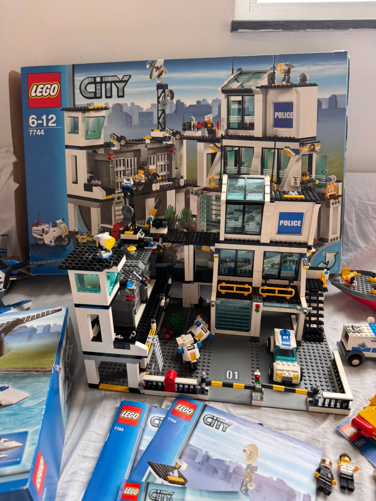 Lego city 7744 en andere sets, Kinderen en Baby's, Speelgoed | Duplo en Lego, Inclusief accessoires, Lego, Ophalen of Verzenden