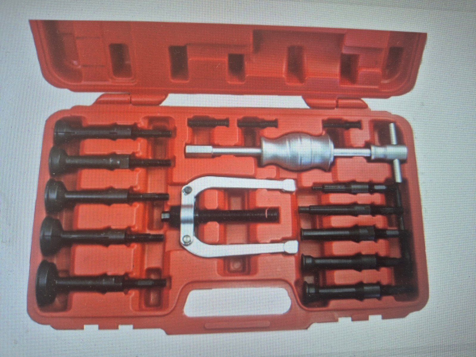 Binnen en buiten lagertrekker set 10 delig nieuw!, Ophalen of Verzenden, Gebruikt, Gereedschapsset, Overige merken