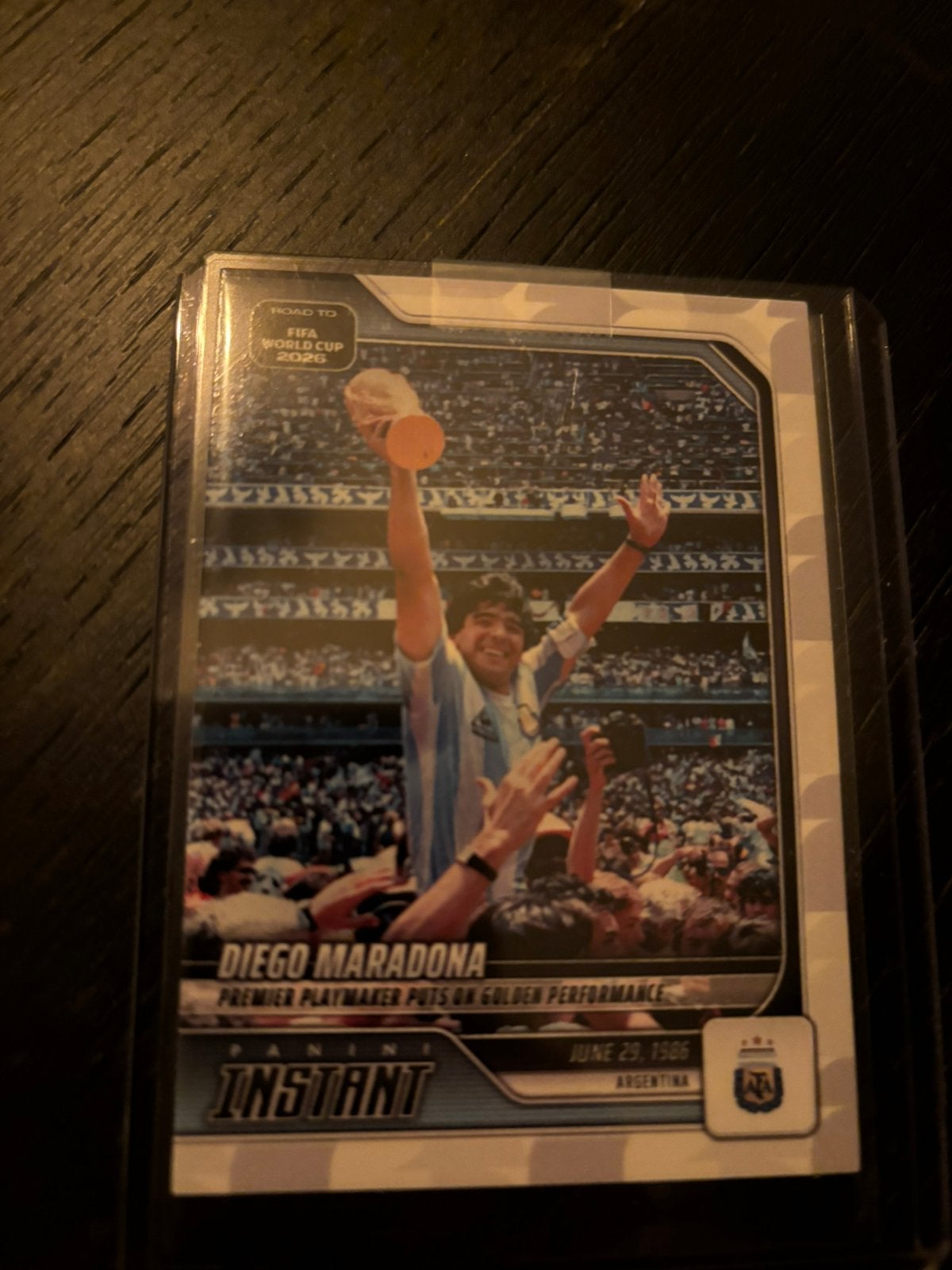 Panini Instant World Cup 2026 - Diego Maradona #18, Verzenden, Nieuw, Stickers en Plaatjes