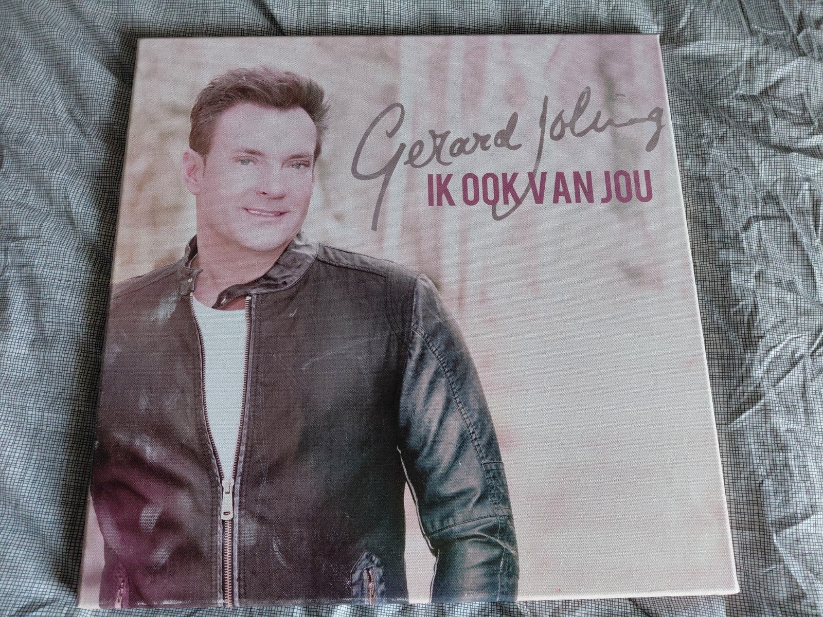 gerard Joling op groot Canvas doek, Verzamelen, Ophalen, Zo goed als nieuw, Poster, Artwork of Schilderij