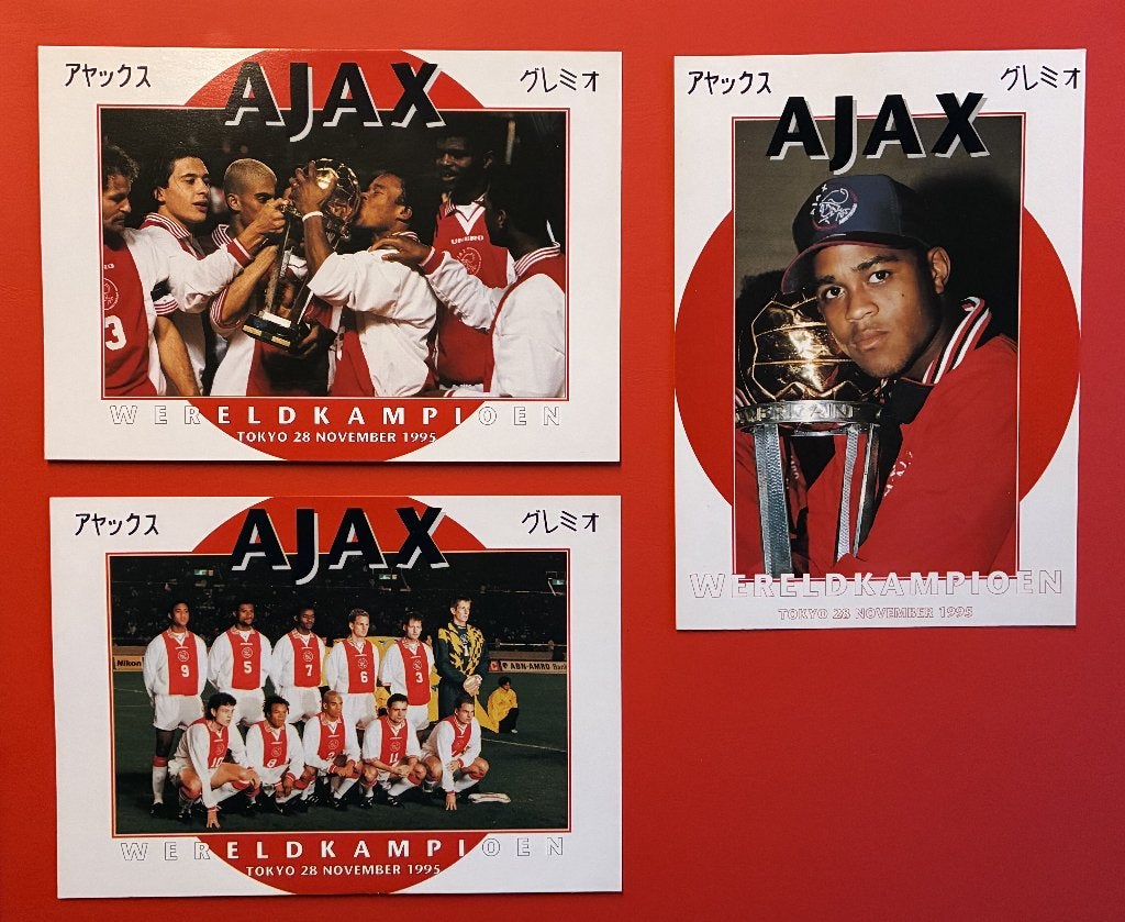 Ajax wereldkampioen, Ophalen of Verzenden, Zo goed als nieuw, Ajax, Spelerskaart