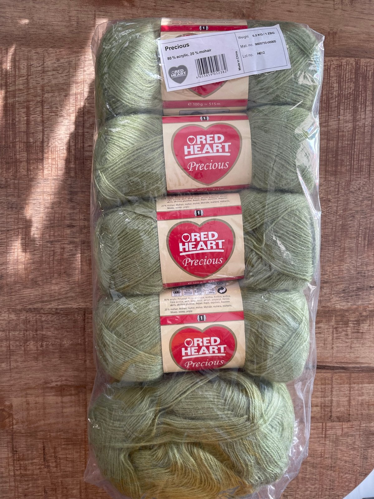 Zacht Acryl Mohair Garen - 460g, 2346m, Ophalen of Verzenden, Nieuw, Breien of Haken, Wol of Garen