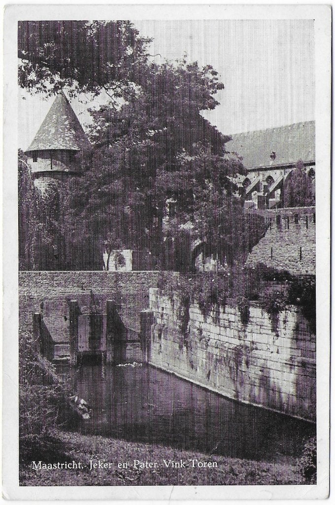 Maastricht Jeker en Pater Vink toren Ansichtkaart ( B5234), Ophalen of Verzenden, 1960 tot 1980, Gelopen