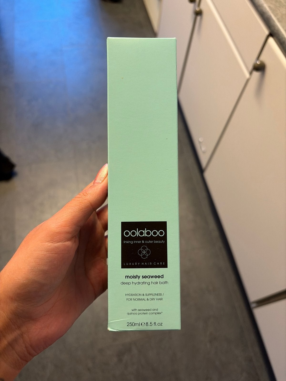 Oolaboo Moisty Seaweed Deep Hydrating Hair Bath, Ophalen of Verzenden, Nieuw, Bad & Douche