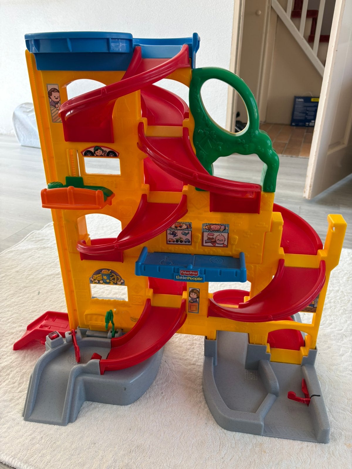 Fisher-Price - Hot Wheelies Racebaan, Kinderen en Baby's, Speelgoed | Fisher-Price, Ophalen of Verzenden, Zo goed als nieuw, Speelset