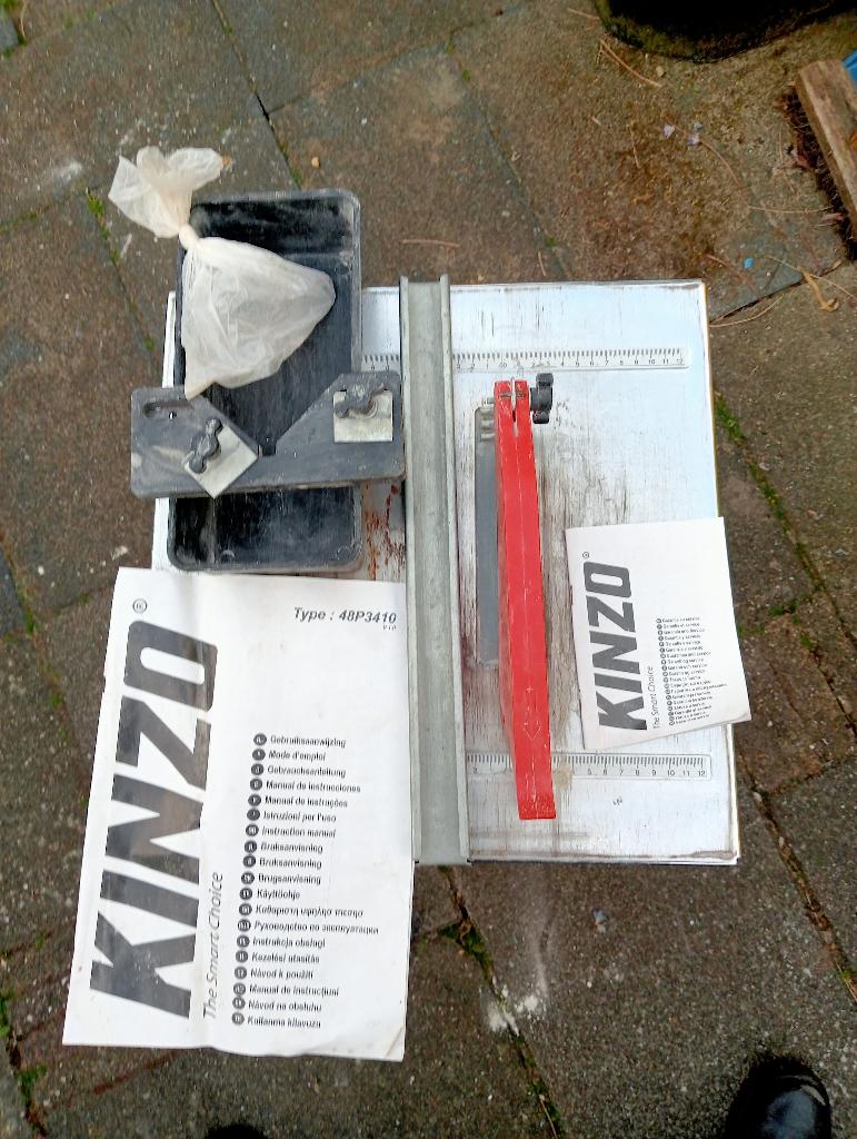 tegelsnijder, Doe-het-zelf en Verbouw, Ophalen, Gebruikt