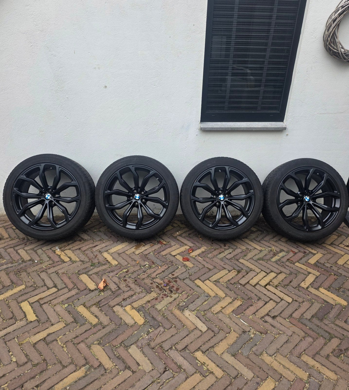 Originele BMW X3 M g01 20 inch velgen + Pirelli winterbanden, Auto-onderdelen, Ophalen, Banden en Velgen, Winterbanden, Terreinwagen