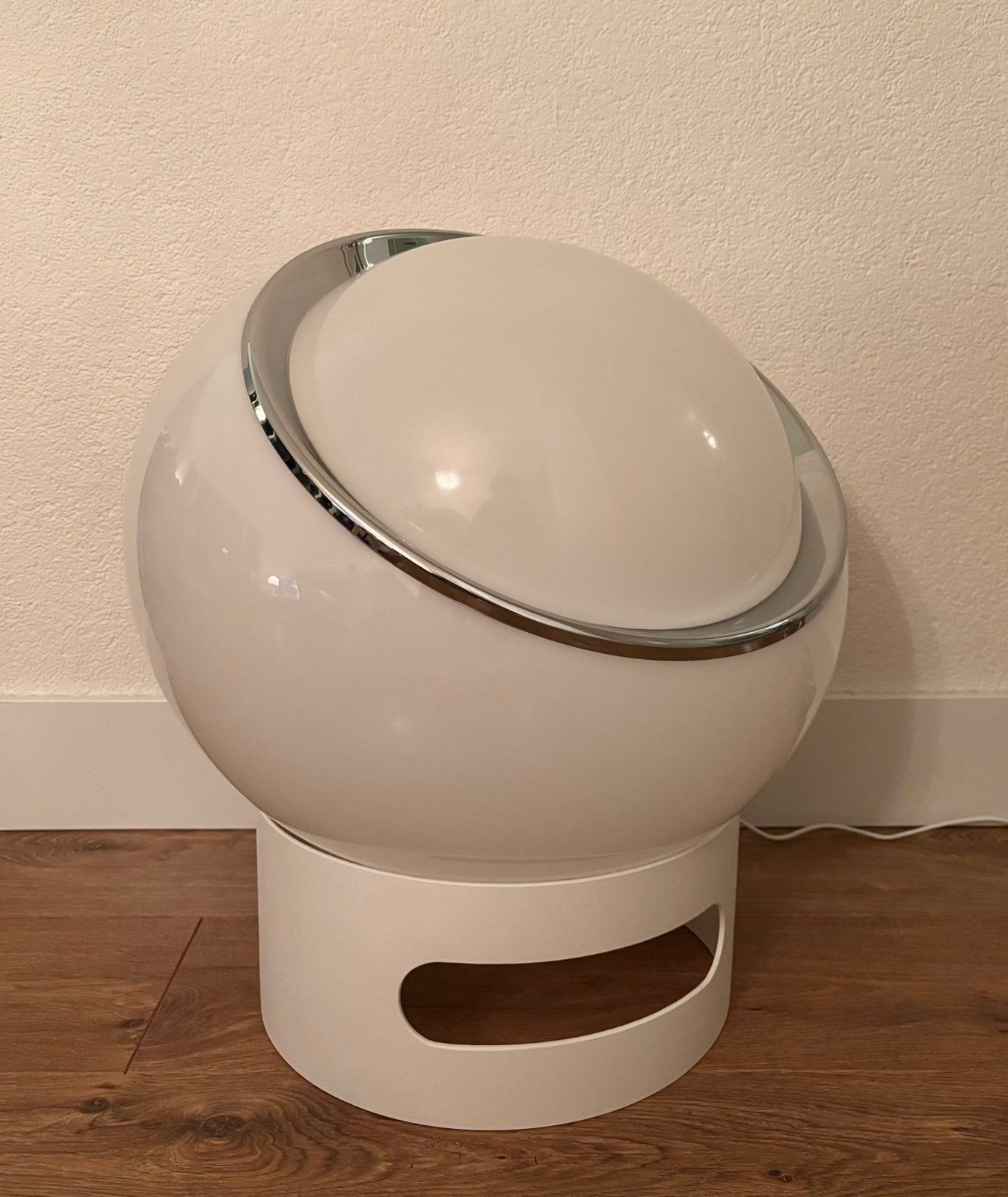 Vintage iGuzzin Big Clan (50 cm) vloerlamp 70’s, Guzzini, Kunststof, Zo goed als nieuw, Minder dan 100 cm