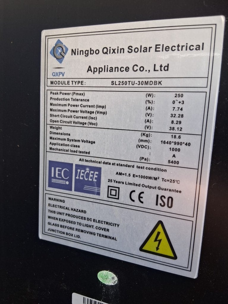 Set zonnepanelen 26 stuks met omvormer, Ophalen, Gebruikt, Paneel, 200 wattpiek of meer