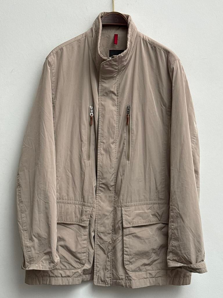 Lodenfrey Country Frey Gore Tex Jas 52 L, Ophalen of Verzenden, Zo goed als nieuw, Maat 52/54 (L), Beige