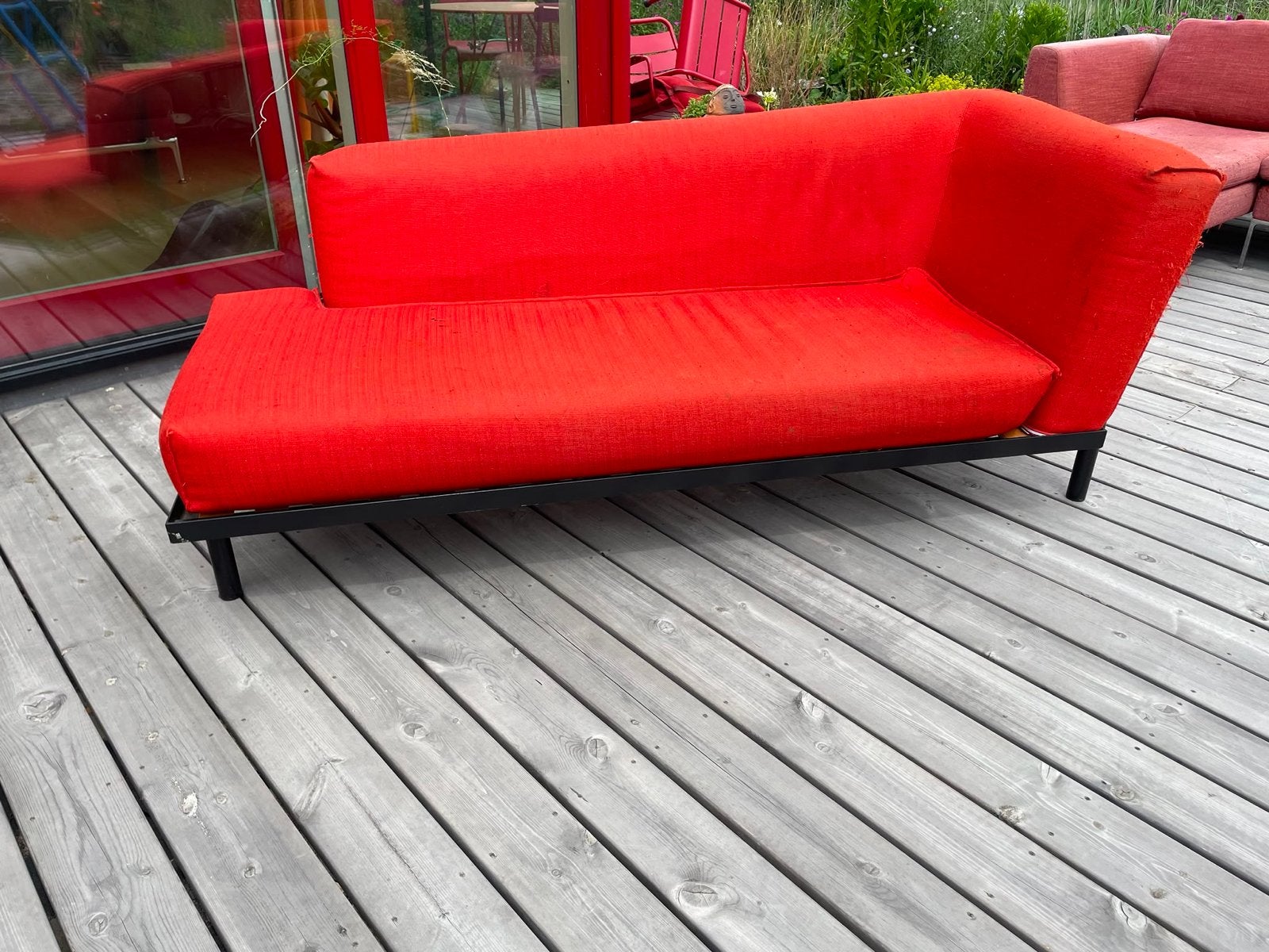 Harvink chaise longue, Ophalen, Gebruikt, 150 tot 200 cm, Tweepersoons