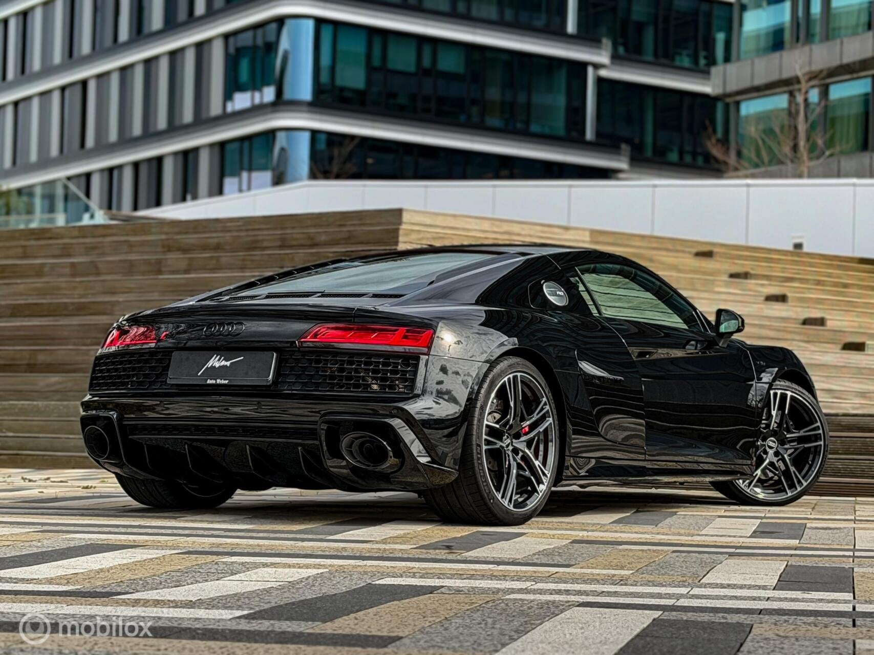 Audi R8 5.2 performance RWD v10 |B&O |Sportuitlaat |Leder, Auto's, Audi, Automaat, Dealer onderhouden, Achterwielaandrijving, Gebruikt
