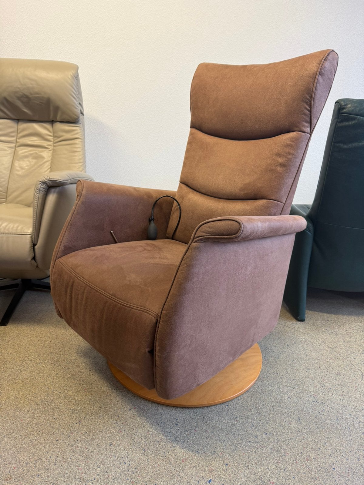 Prominent relaxfauteuil relax stoel gratis bezorging, Ophalen of Verzenden, Zo goed als nieuw, Minder dan 75 cm, 50 tot 75 cm