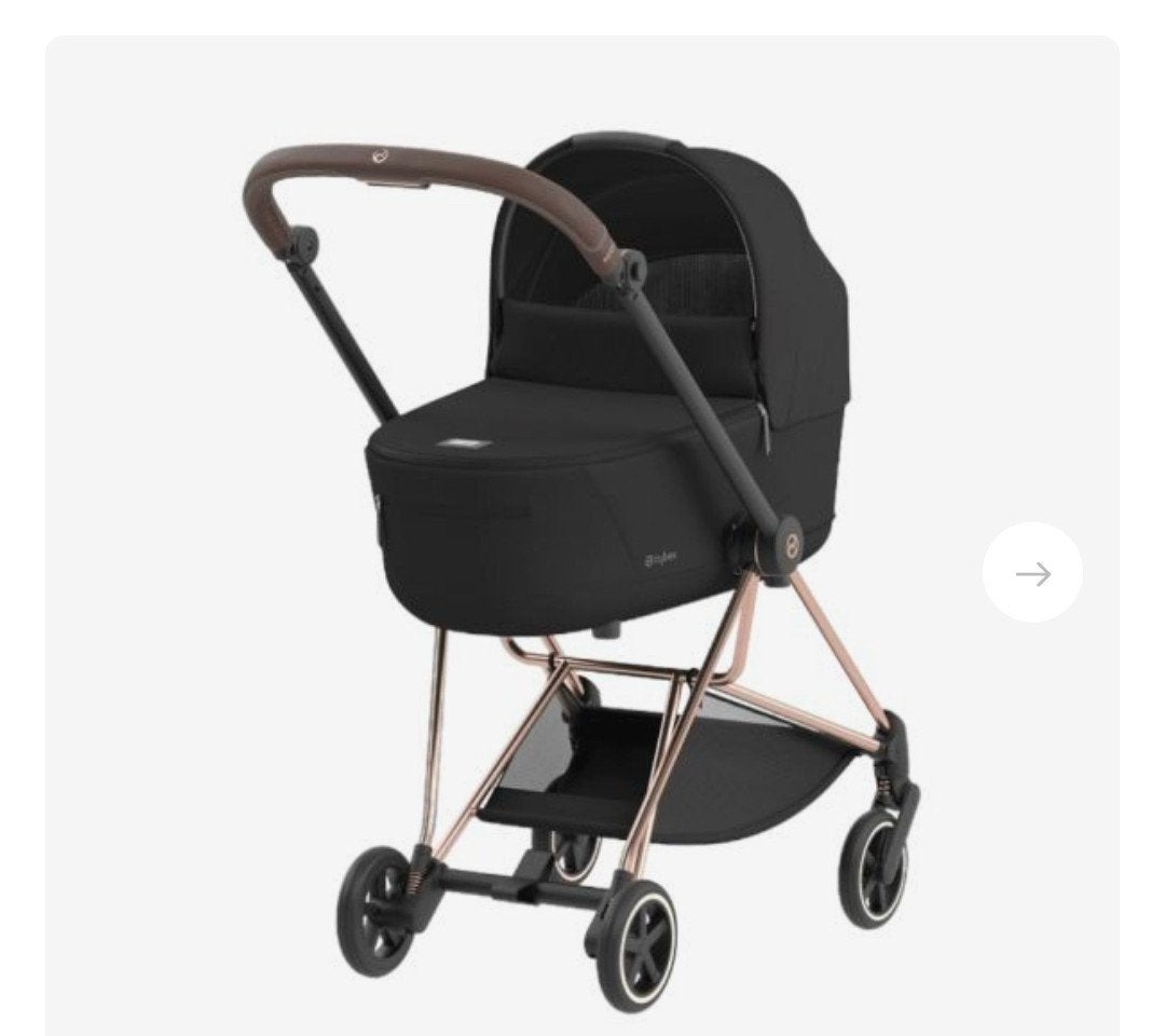 Cybex Combi Kinderwagen Zwart/Koper met Accessoires, Ophalen of Verzenden