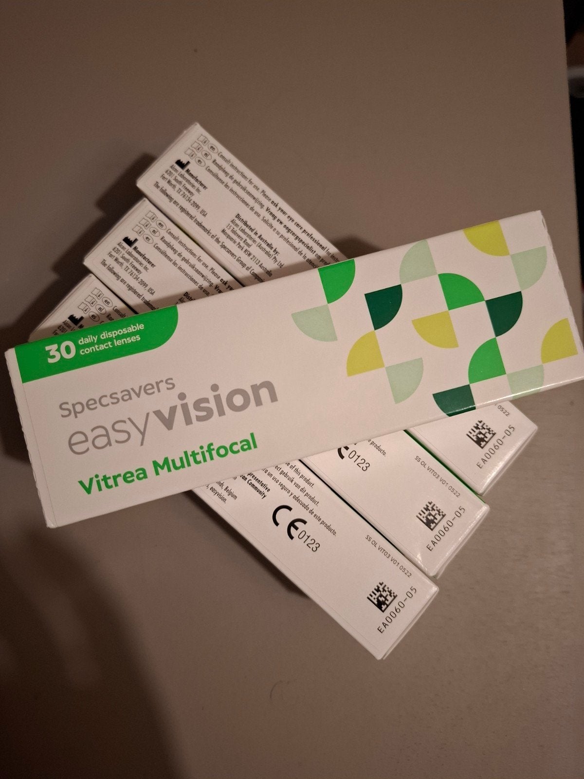 Specsavers Easyvision Vitrea Multifocal contactlenzen, Ophalen of Verzenden, Nieuw, Overige kleuren, Overige merken