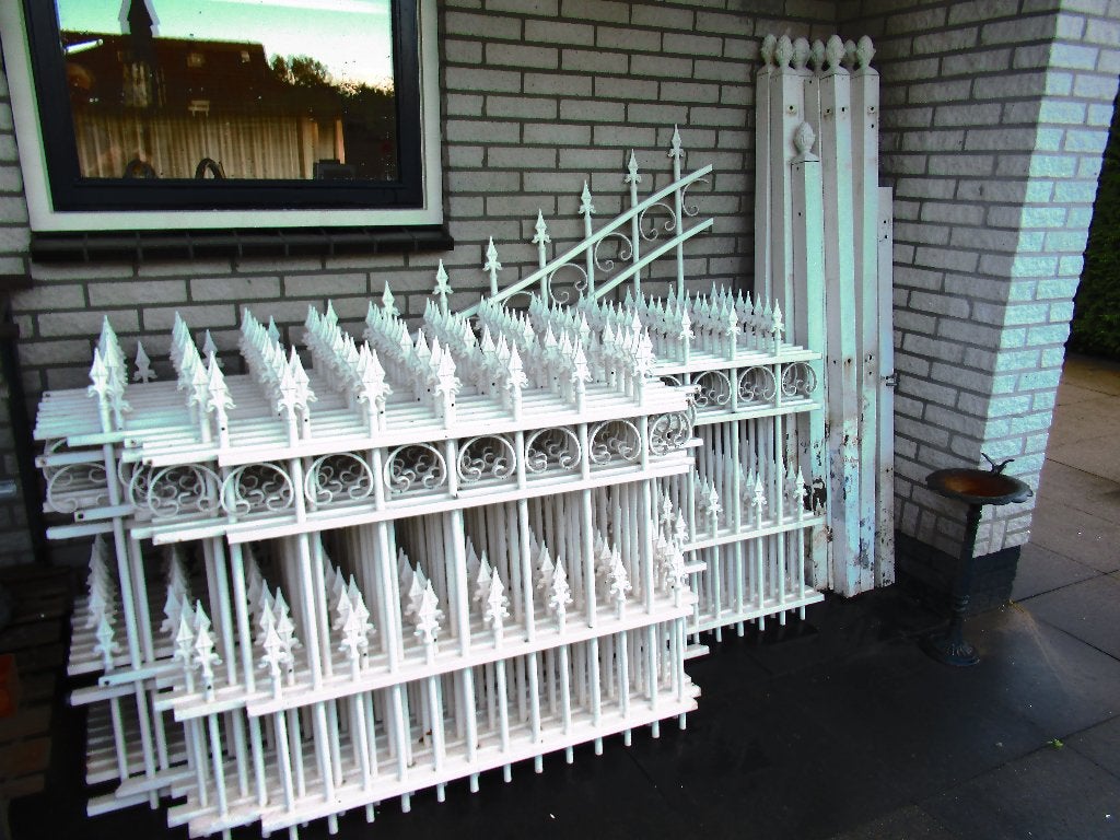 sierhekwerk, Tuin en Terras, Ophalen, Met poort, Gebruikt, Tuinhek