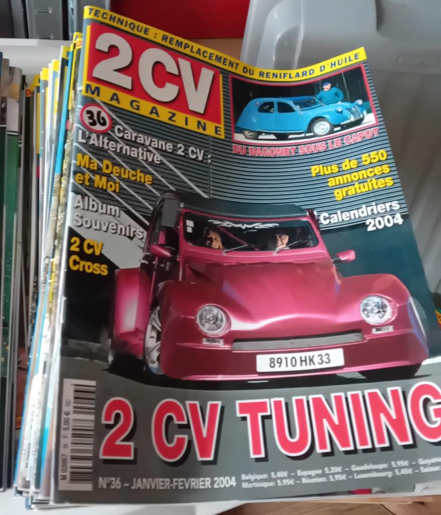 2CV tijdschriften. Franstalig, Boeken, Auto's | Boeken, Ophalen of Verzenden, Gelezen, Citroën