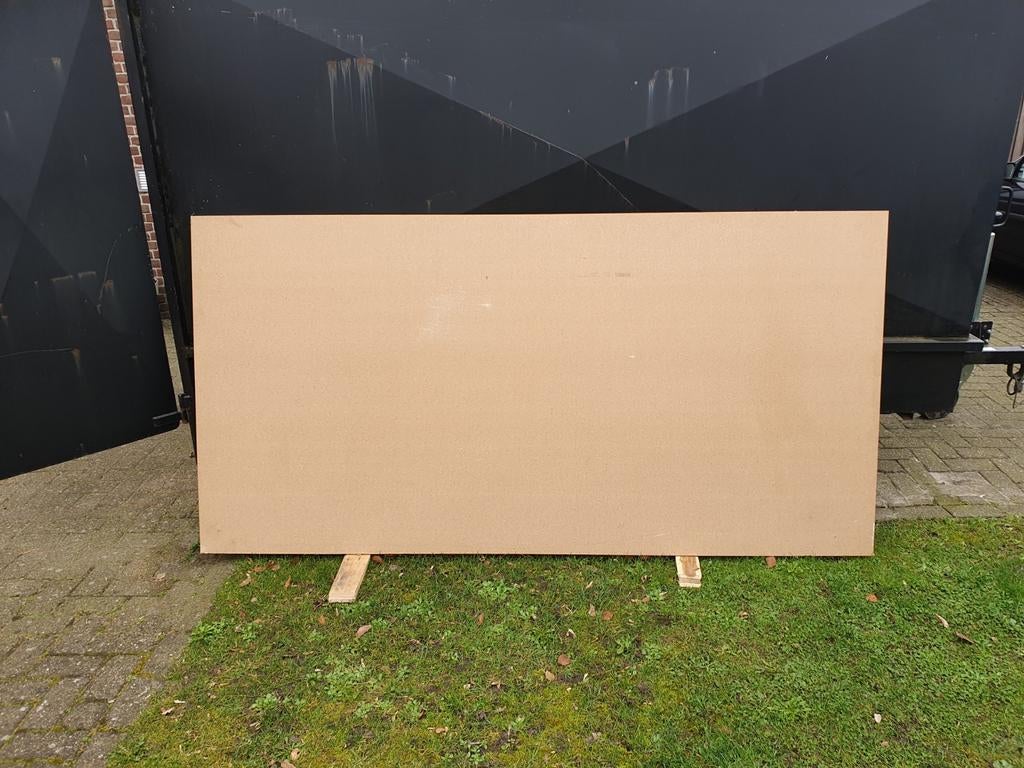 MDF plaat 244x122 cm 18mm dik, Doe-het-zelf en Verbouw, Platen en Panelen, Ophalen, Nieuw, Overige materialen, Minder dan 20 mm