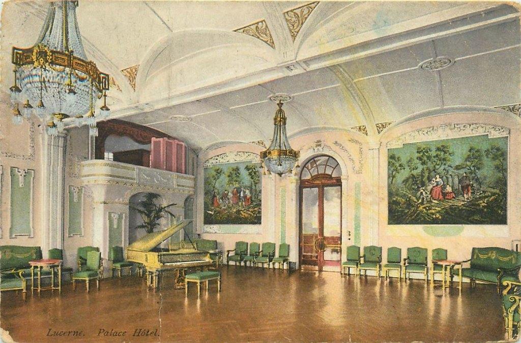 701-484-031 Luzern Palace Hotel, Verzenden, Voor 1920, Overig Europa