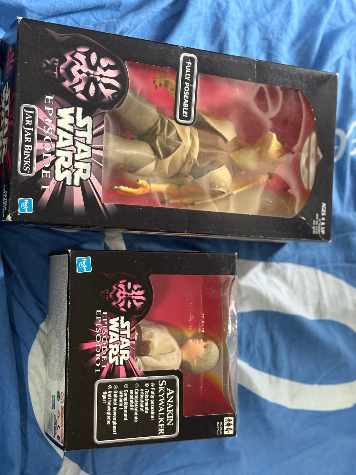 Star Wars Episode I Actiefiguren: Jar Jar Binks & Anakin, Verzamelen, Ophalen of Verzenden, Nieuw