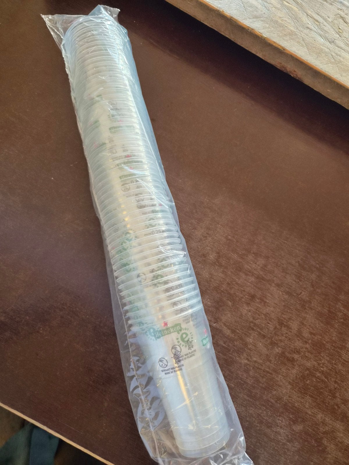 750 plastic Heineken bekers, Ophalen of Verzenden