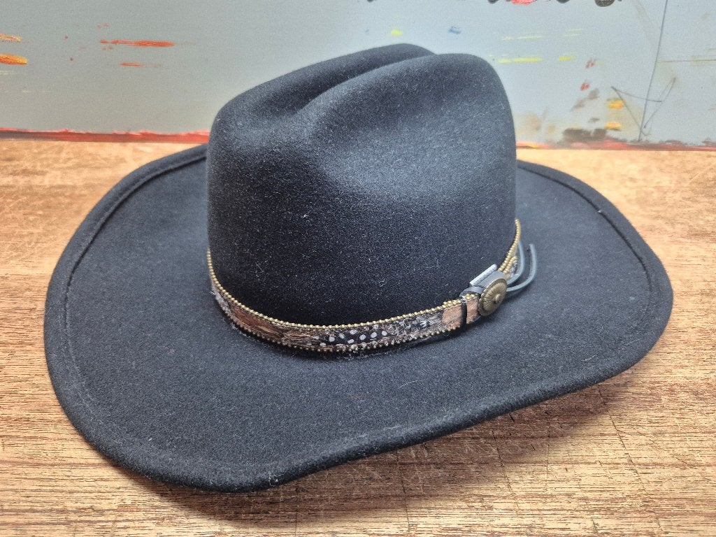 Stetson Cowboy hoed Medium, Ophalen, Stetson, Hoed, 57 cm (M, 7⅛ inch) of minder