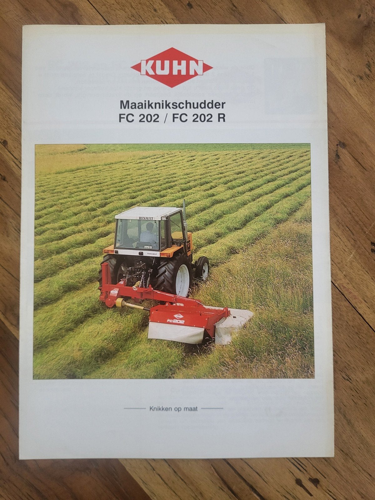 tractor folder Kuhn FC 202 maaiknikschudder, Ophalen of Verzenden, Zo goed als nieuw