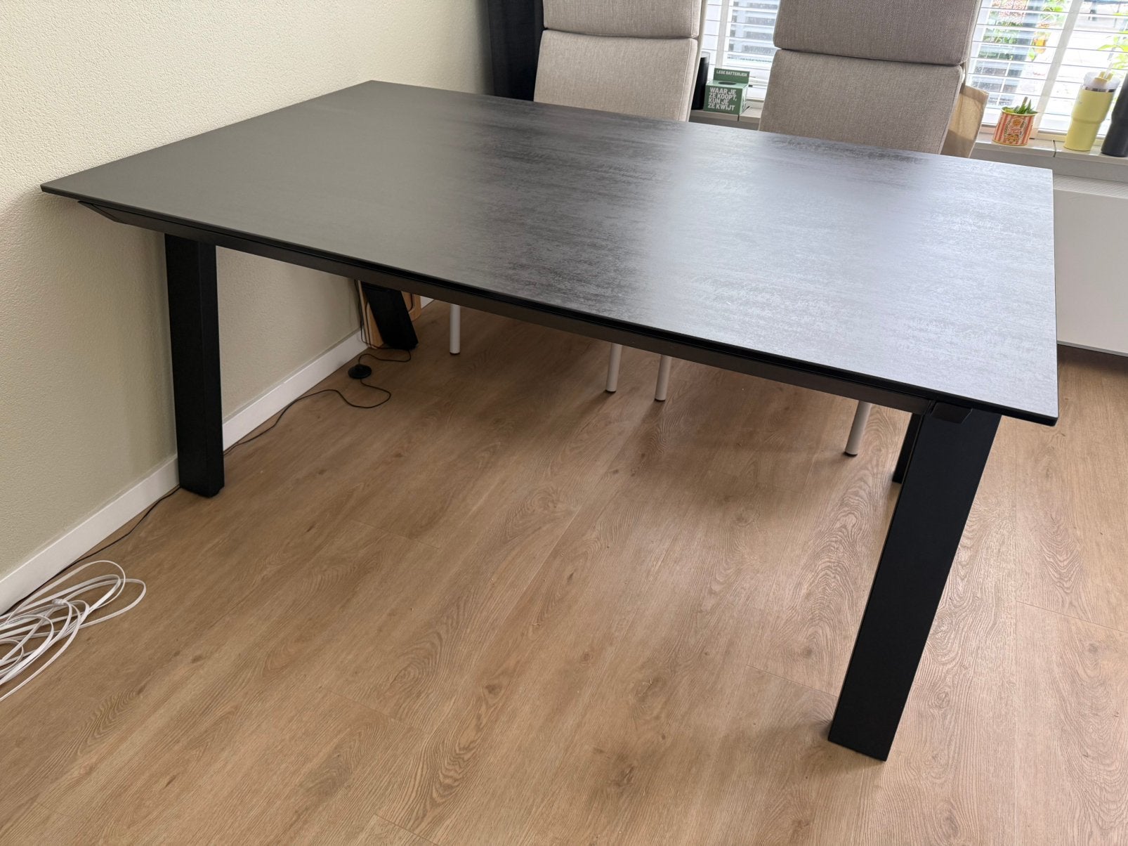 Uitschijfbare eettafel Stanford (H&H) 170/230x100, Ophalen, 200 cm of meer, 50 tot 100 cm, Rechthoekig