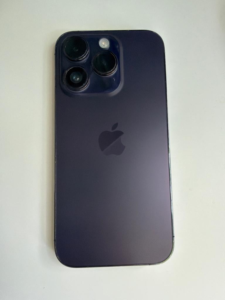 iPhone 14 Pro 256GB, IPhone 14 Pro, Paars, Zo goed als nieuw, Zonder simlock