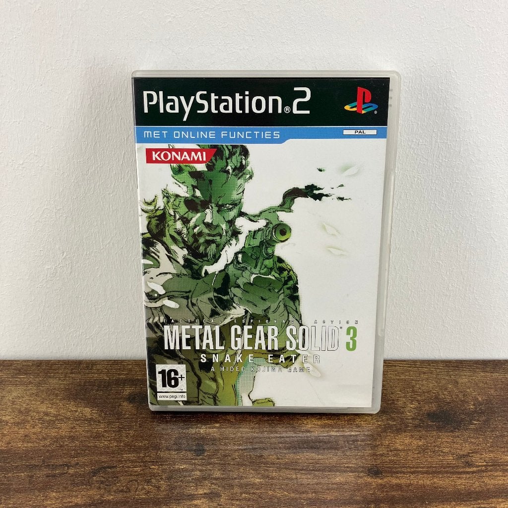 Metal gear solid 3 snake eater PS2, Avontuur en Actie, -, -, 1 speler